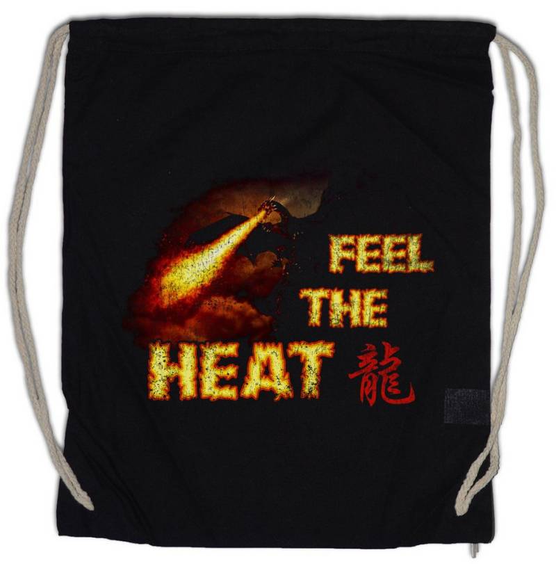 Urban Backwoods Turnbeutel Dragon II Turnbeutel Drache Fantasy RPG Role Play Dungeons Tattoo (1-tlg), Dragons Drachen Monster Asia von Urban Backwoods