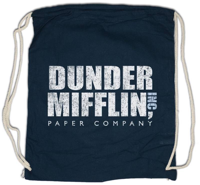 Urban Backwoods Turnbeutel Dunder Mifflin Inc Turnbeutel Paper Company The Sitcom Sign Logo (1-tlg), Company TV Series Scott von Urban Backwoods