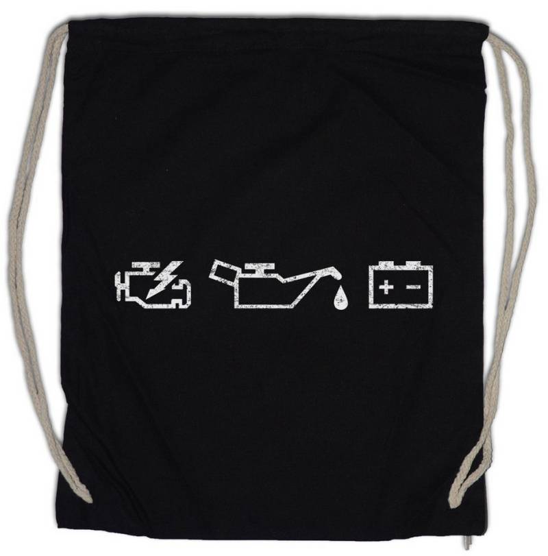 Urban Backwoods Turnbeutel Engine Lights Turnbeutel Rennfahrer Rennen Fahrer Car Race Auto Driver (1-tlg), Racer Petrol Head von Urban Backwoods