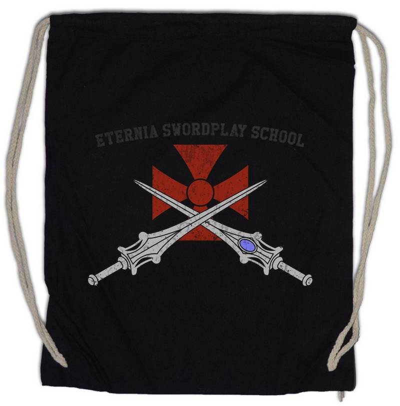 Urban Backwoods Turnbeutel Eternia Swordplay School I Turnbeutel Masters Motu Logo Of The 80s (1-tlg), Universe Cartoon He-Man von Urban Backwoods