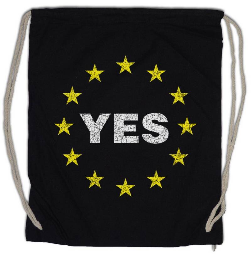 Urban Backwoods Turnbeutel European Yes Turnbeutel Europa Europe Brexit EU Union Flagge Campaign (1-tlg), Symbol Logo Fahne von Urban Backwoods