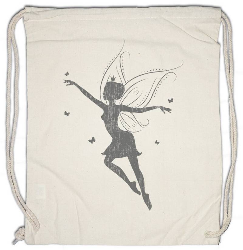 Urban Backwoods Turnbeutel Fairy III Turnbeutel Fairies Fee Prinzessin Einhorn Nymphe Unicorn (1-tlg), Regenbogen Princess Fairytale Rainbow von Urban Backwoods