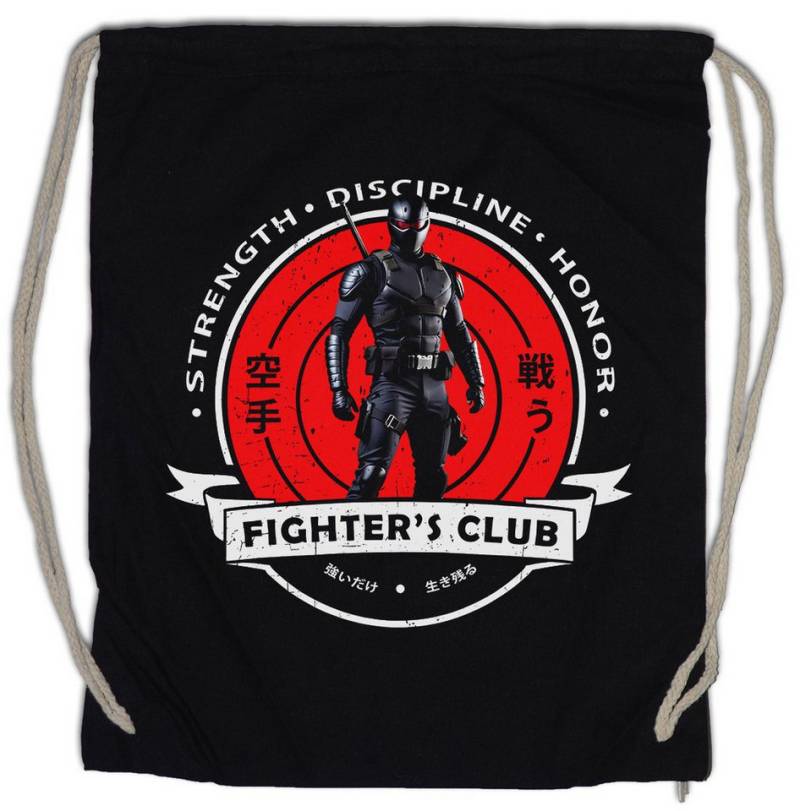 Urban Backwoods Turnbeutel Fighter's Club Snake II Turnbeutel Joe Action Ninja GI Eyes G.I. Force (1-tlg), Martial Arts Yo 80s von Urban Backwoods