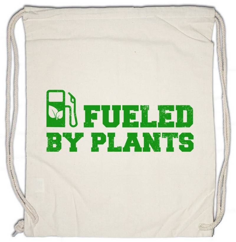 Urban Backwoods Turnbeutel Fueled By Plants Turnbeutel Pflanzen Vegan Vegetables Vegetarianism (1-tlg), Vegetarian Vegetarisch Vegetarier Veganer von Urban Backwoods