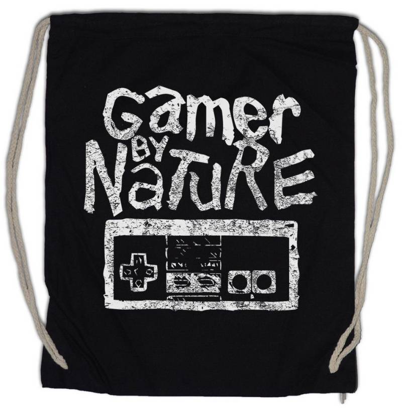 Urban Backwoods Turnbeutel Gamer By Nature Turnbeutel Fun Nerd Geek Sysadmin Coder Security (1-tlg), Analyst IT Lead Gamer von Urban Backwoods