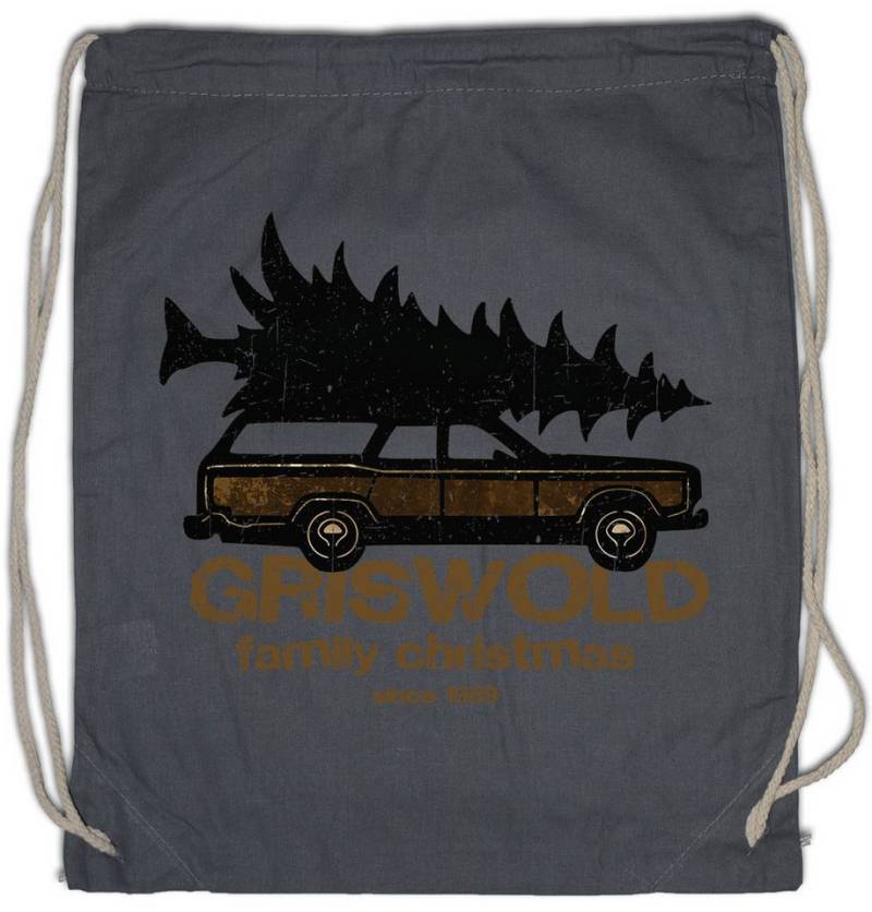 Urban Backwoods Turnbeutel Griswold Tree Service Turnbeutel X-Mas Schöne Bad Weihnachtsmann Merry (1-tlg), Vacation Bescherung Christmas Santa von Urban Backwoods