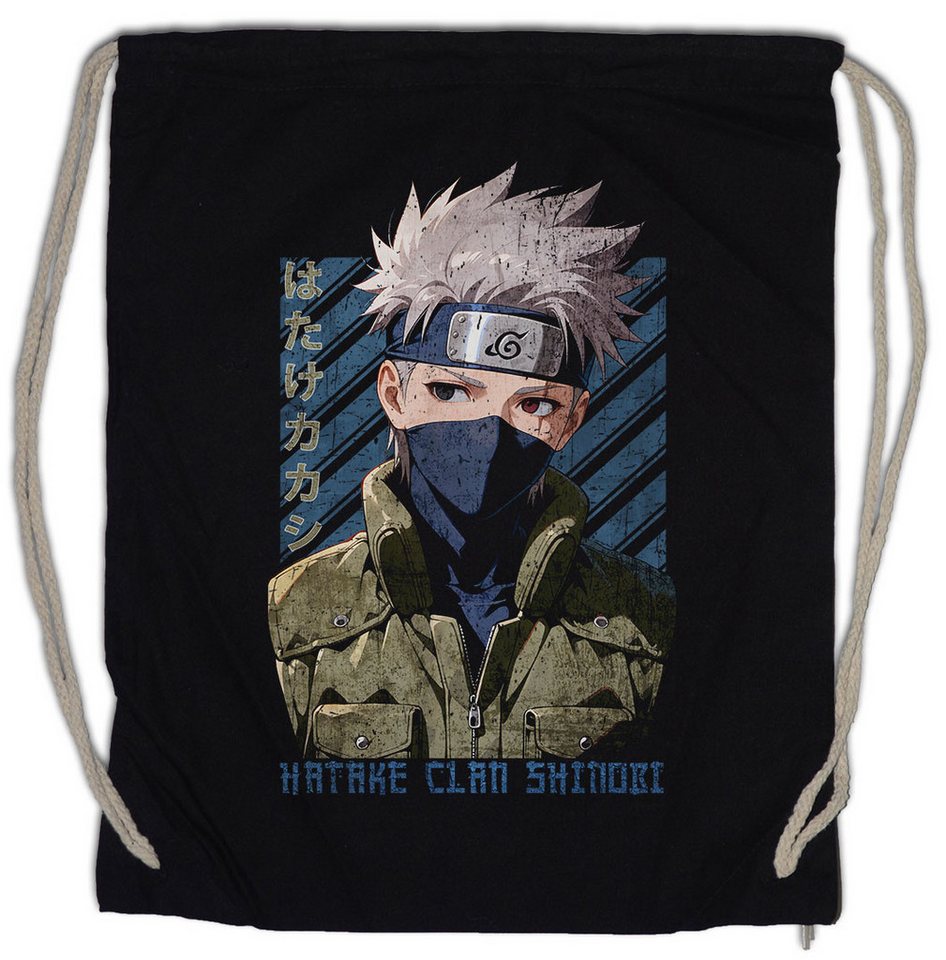 Urban Backwoods Turnbeutel Hatake Clan Turnbeutel Shinobi System Anime Naruto Dattebayo Sakura (1-tlg), Kakashi Haruno Anime Sasuke von Urban Backwoods