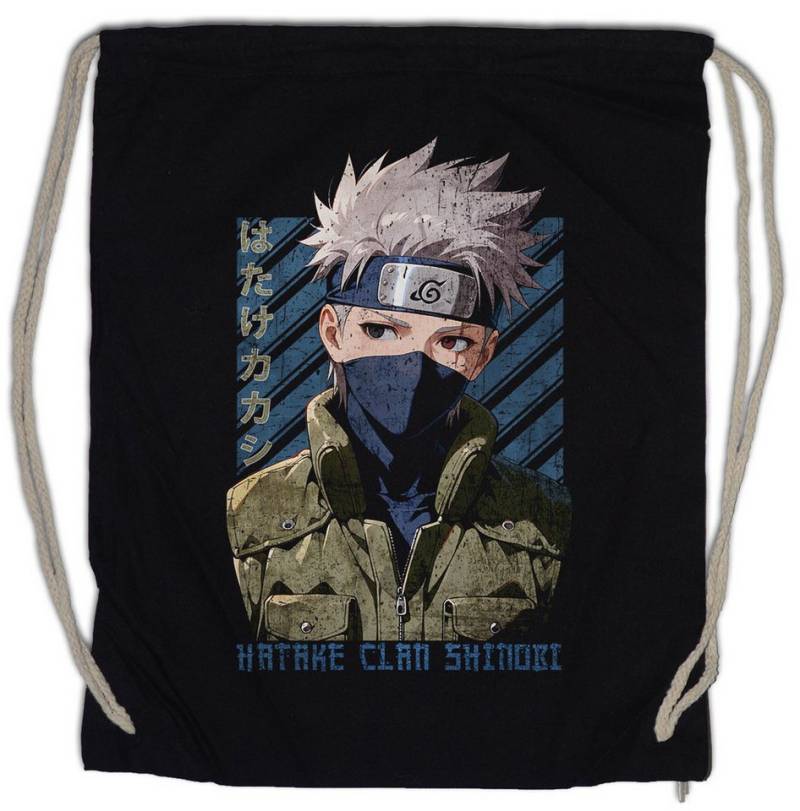 Urban Backwoods Turnbeutel Hatake Clan Turnbeutel Shinobi System Anime Naruto Dattebayo Sakura (1-tlg), Kakashi Haruno Anime Sasuke von Urban Backwoods