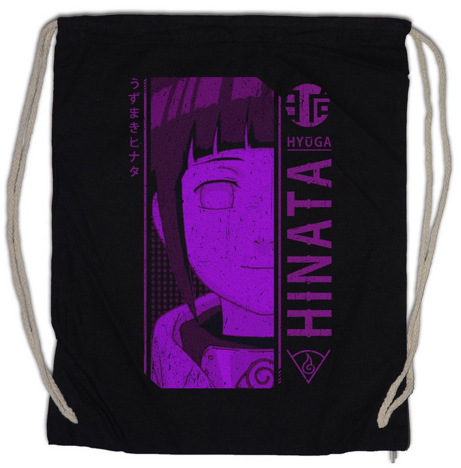 Urban Backwoods Turnbeutel Hinata Turnbeutel Shinobi System Naruto Dattebayo Sakura Haruno Anime (1-tlg), Sasuke Uchiha Manga Aesthetic von Urban Backwoods