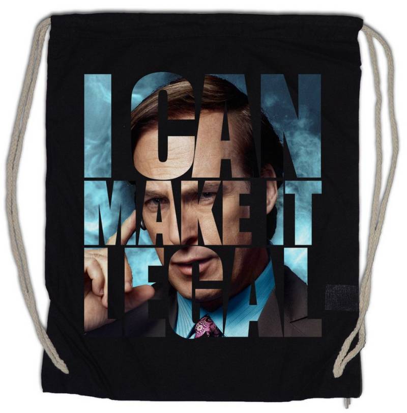 Urban Backwoods Turnbeutel I Can Make It Legal Saul Turnbeutel Breaking Better TV Lawyer Anwalt (1-tlg), Call Bad Goodman Heisenberg von Urban Backwoods