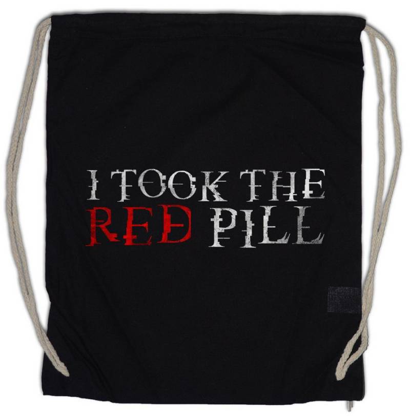 Urban Backwoods Turnbeutel I Took The Red Pill Turnbeutel Blue Knowledge Freedom Wissen Freiheit (1-tlg), Wahrheit Matrix Truth Reality von Urban Backwoods