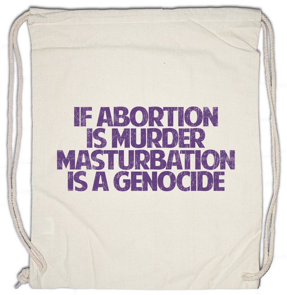 Urban Backwoods Turnbeutel If Abortion Is Murder Turnbeutel Venus Fist Sign Symbol Logo Women (1-tlg), Frauen March Revolution Emanzipation von Urban Backwoods