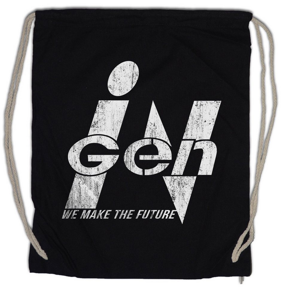 Urban Backwoods Turnbeutel In Gen Logo Turnbeutel Park Symbol Sign Dinosaurier Dinosaur Jurrasic (1-tlg), Tyrannosaurus Rex Schild Movie von Urban Backwoods