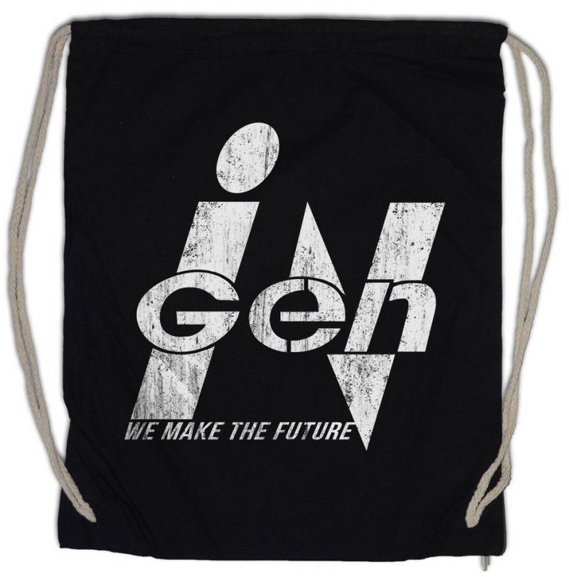 Urban Backwoods Turnbeutel In Gen Logo Turnbeutel Park Symbol Sign Dinosaurier Dinosaur Jurrasic (1-tlg), Tyrannosaurus Rex Schild Movie von Urban Backwoods