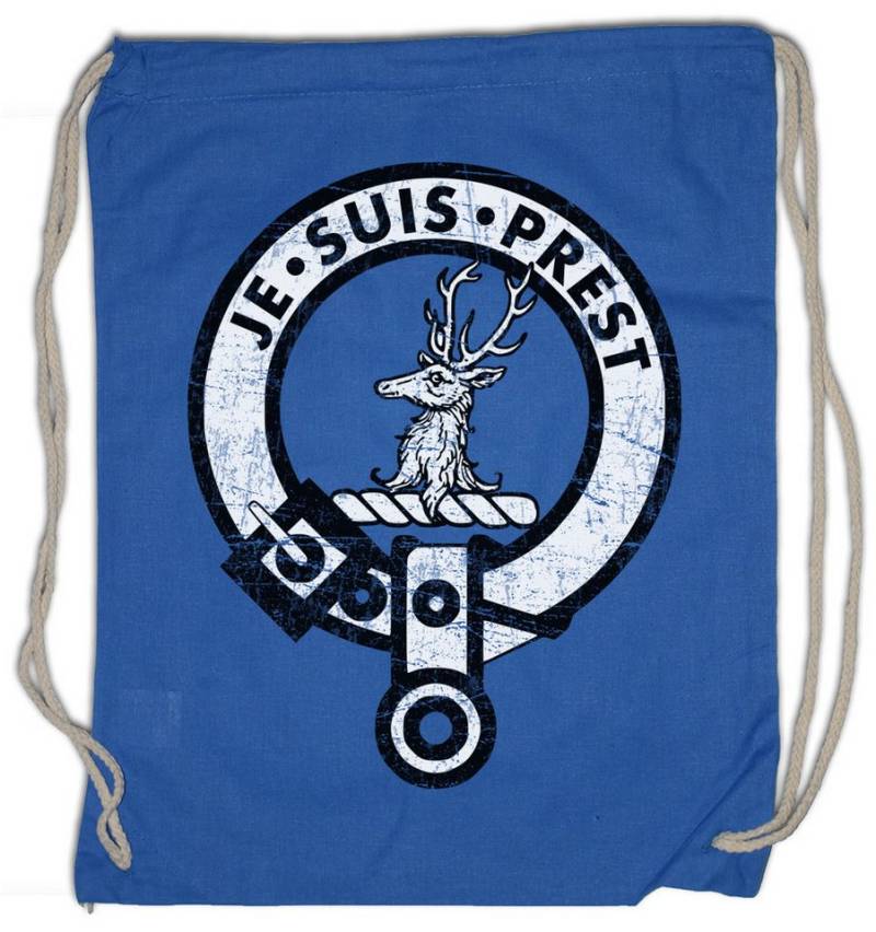 Urban Backwoods Turnbeutel Je Suis Prest Turnbeutel Battle Outlander Bannockburn 1314 William (1-tlg), Wallace Jamie Fraser Claire von Urban Backwoods