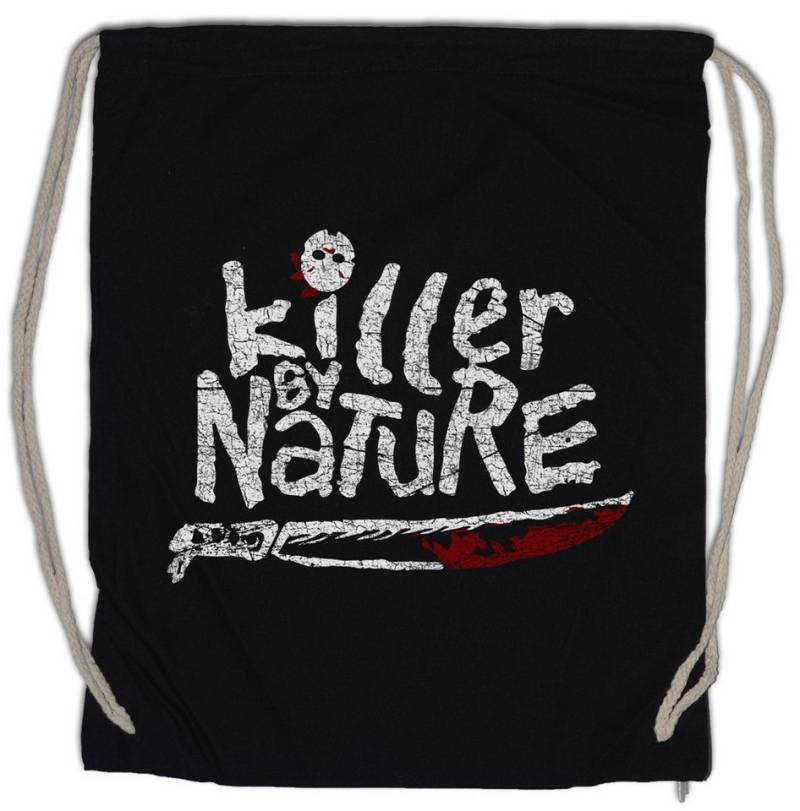 Urban Backwoods Turnbeutel Killer By Nature Turnbeutel Friday The Freitag Machete Jason Mask 13th (1-tlg), Maske 13 Vorhees Camp von Urban Backwoods