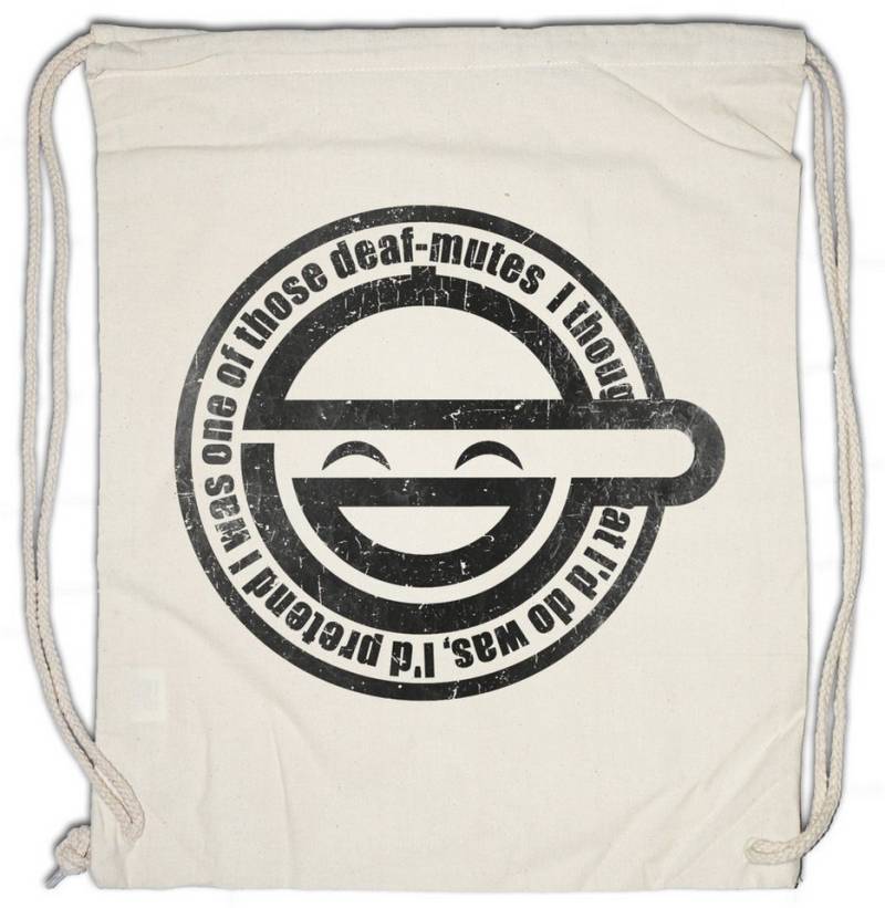 Urban Backwoods Turnbeutel Laughing Man Turnbeutel Ghost In Manga The Akira Masamune Shell Shirow (1-tlg), Anime Fim Movie von Urban Backwoods