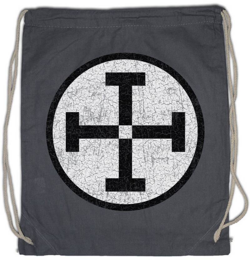 Urban Backwoods Turnbeutel Libria Symbol Turnbeutel Equilibrium Sign Logo Insigina John Dupont (1-tlg), Preston Prozium Errol Partridge von Urban Backwoods