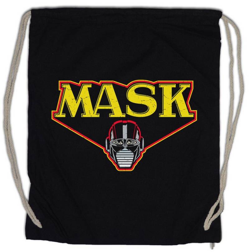 Urban Backwoods Turnbeutel MASK Retro Logo Turnbeutel Venom Kult TV Cartoon Retro 80s Kult Miles (1-tlg), Mayhem Toys M.A.S.K. Series von Urban Backwoods