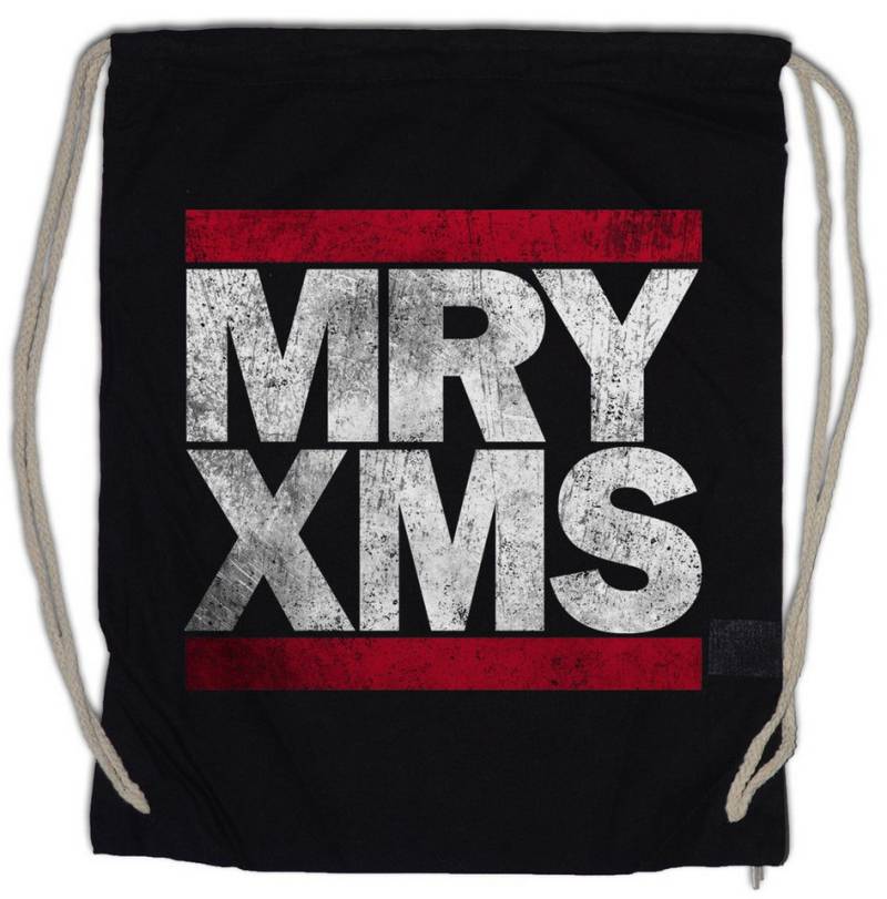 Urban Backwoods Turnbeutel MRY XMS Turnbeutel Merry Xmas Christmas Weihnachten Advent Buon Natale (1-tlg), Feliz Navidad von Urban Backwoods