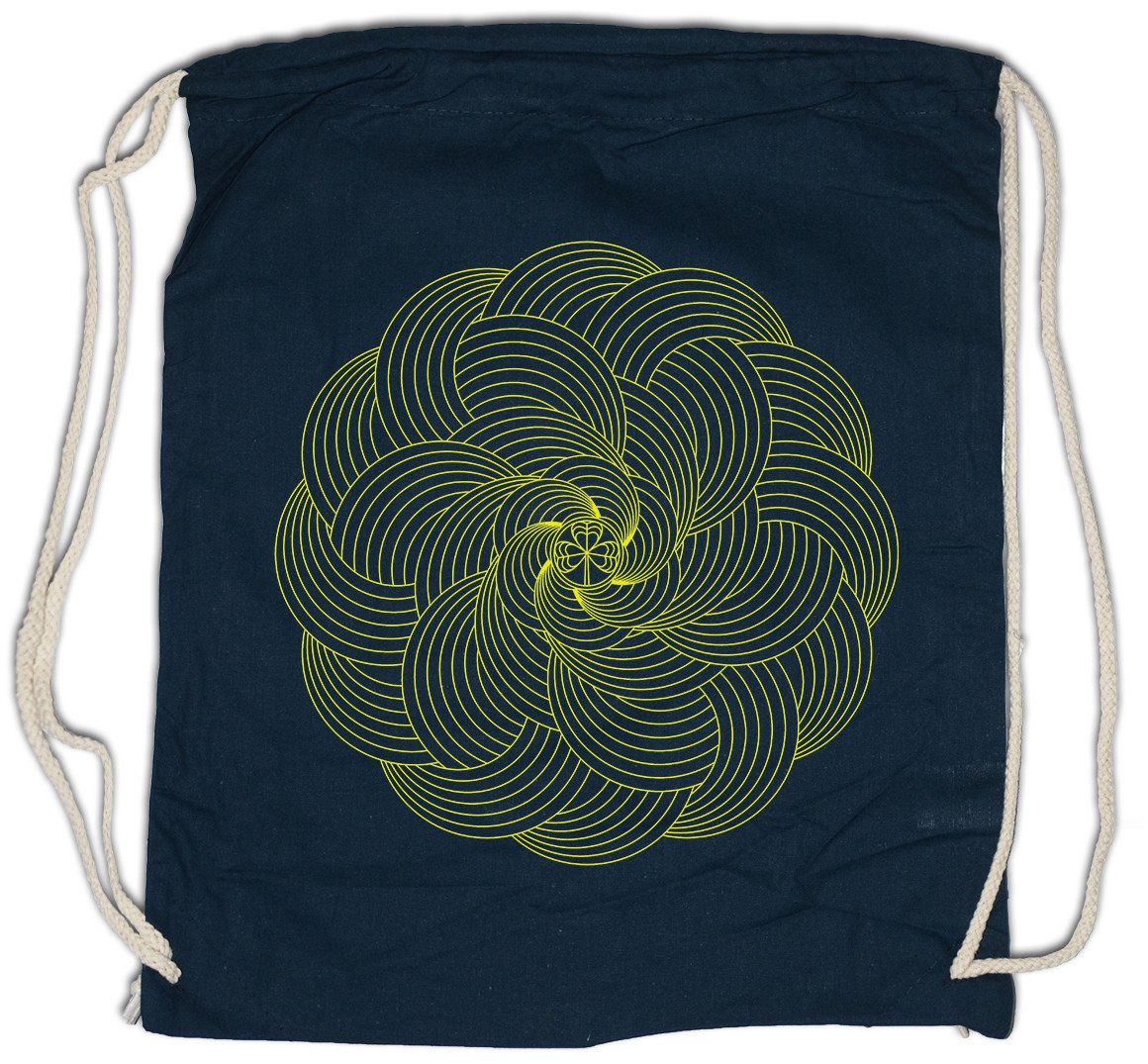 Urban Backwoods Turnbeutel Mandala X Turnbeutel Celtic Kelten Yantra Hinduism Buddhism Buddhismus (1-tlg), Hinduismus Hindu Shiva Buddha von Urban Backwoods