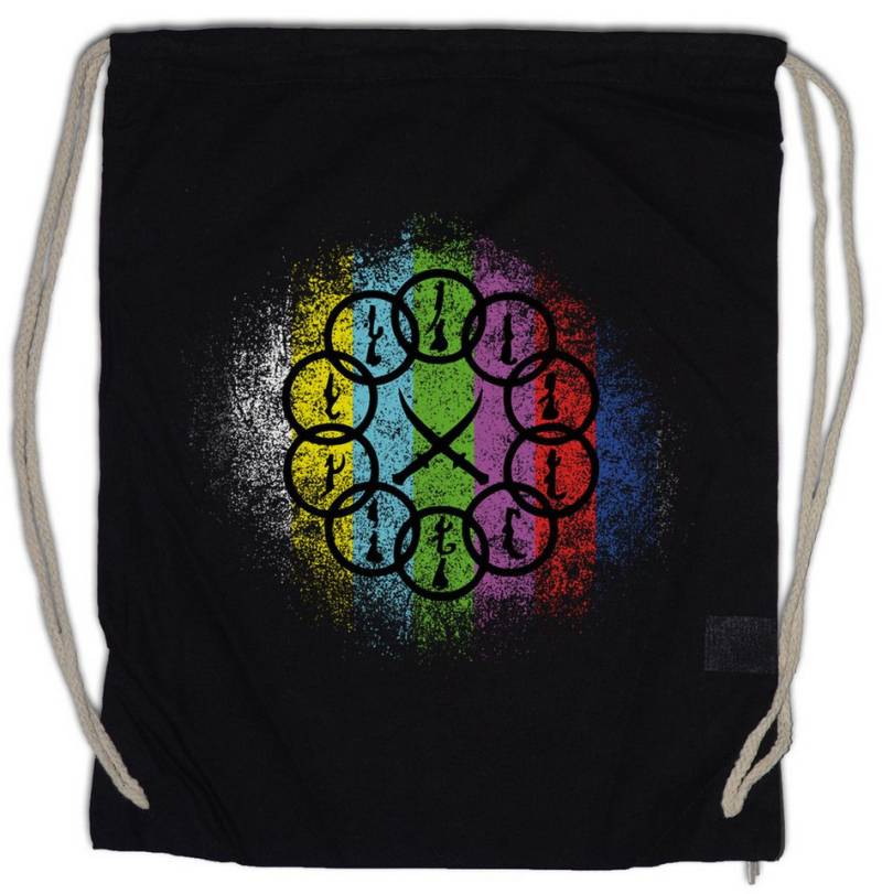 Urban Backwoods Turnbeutel Mandarin Vintage Logo I Turnbeutel Iron Tony Comic Cartoon Industries (1-tlg), Man Sign Arc Stark von Urban Backwoods