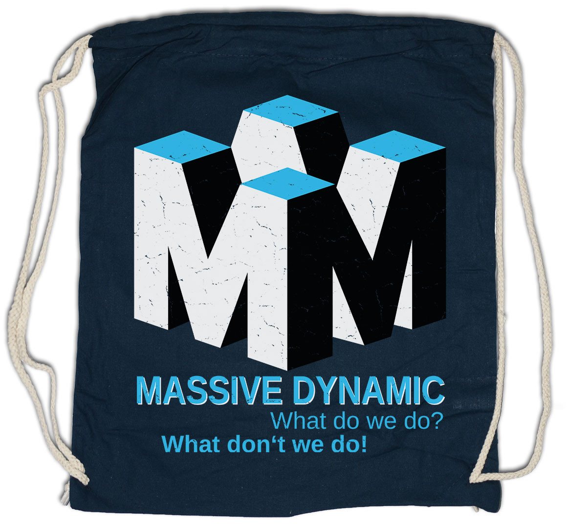 Urban Backwoods Turnbeutel Massive Dynamic B Turnbeutel Division Investigation FBI Fringe Agents (1-tlg), TV Series Serie Multiverse von Urban Backwoods