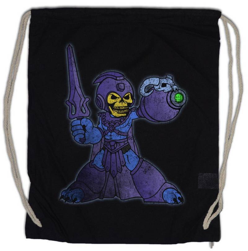 Urban Backwoods Turnbeutel Mega Masters Skull Turnbeutel Eighties Gamer Universe 80s Man Skeletor (1-tlg), He Game Nerd Grayskull von Urban Backwoods