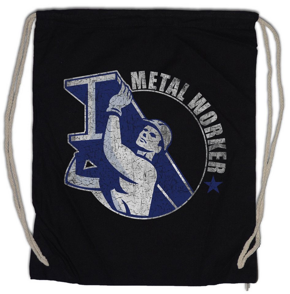 Urban Backwoods Turnbeutel Metal Worker II Turnbeutel Schlosser Locksmith Metallbau Schlosserei (1-tlg), Schmied Metallarbeiter Metallbauer Metalworker von Urban Backwoods