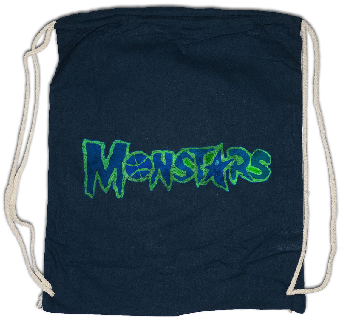 Urban Backwoods Turnbeutel Monstars Turnbeutel Space Sign Symbol Logo Zeichen Jam Basketball (1-tlg), Monsters Team Mannschaft Squad von Urban Backwoods