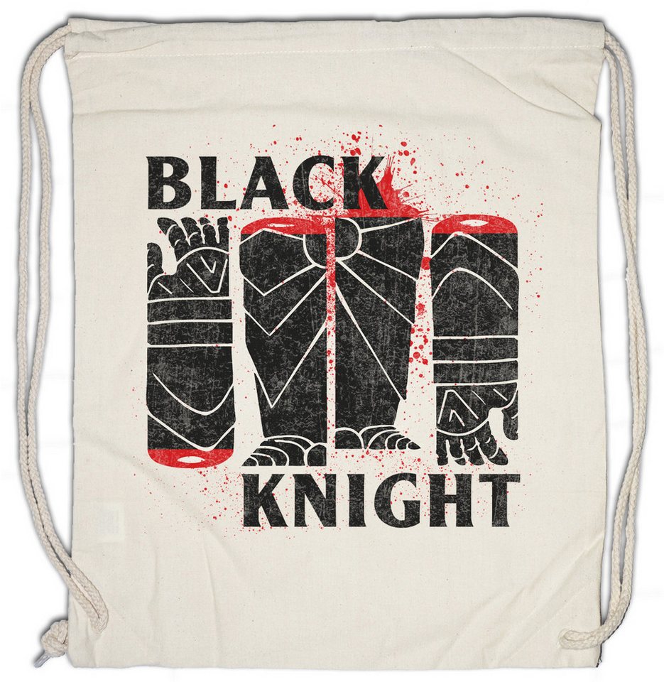 Urban Backwoods Turnbeutel Monty Black Knight Turnbeutel Monty Fun Schwarzer Life Ritter Python (1-tlg), Holy Grail Knights Ritter von Urban Backwoods