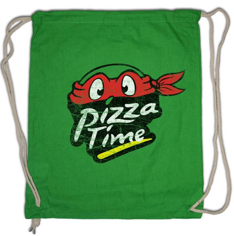 Urban Backwoods Turnbeutel Mutant Pizza Time II Turnbeutel Teenage Pizzeria Turtles Pizzabäcker (1-tlg), Mutant Kung Fu Ninja von Urban Backwoods