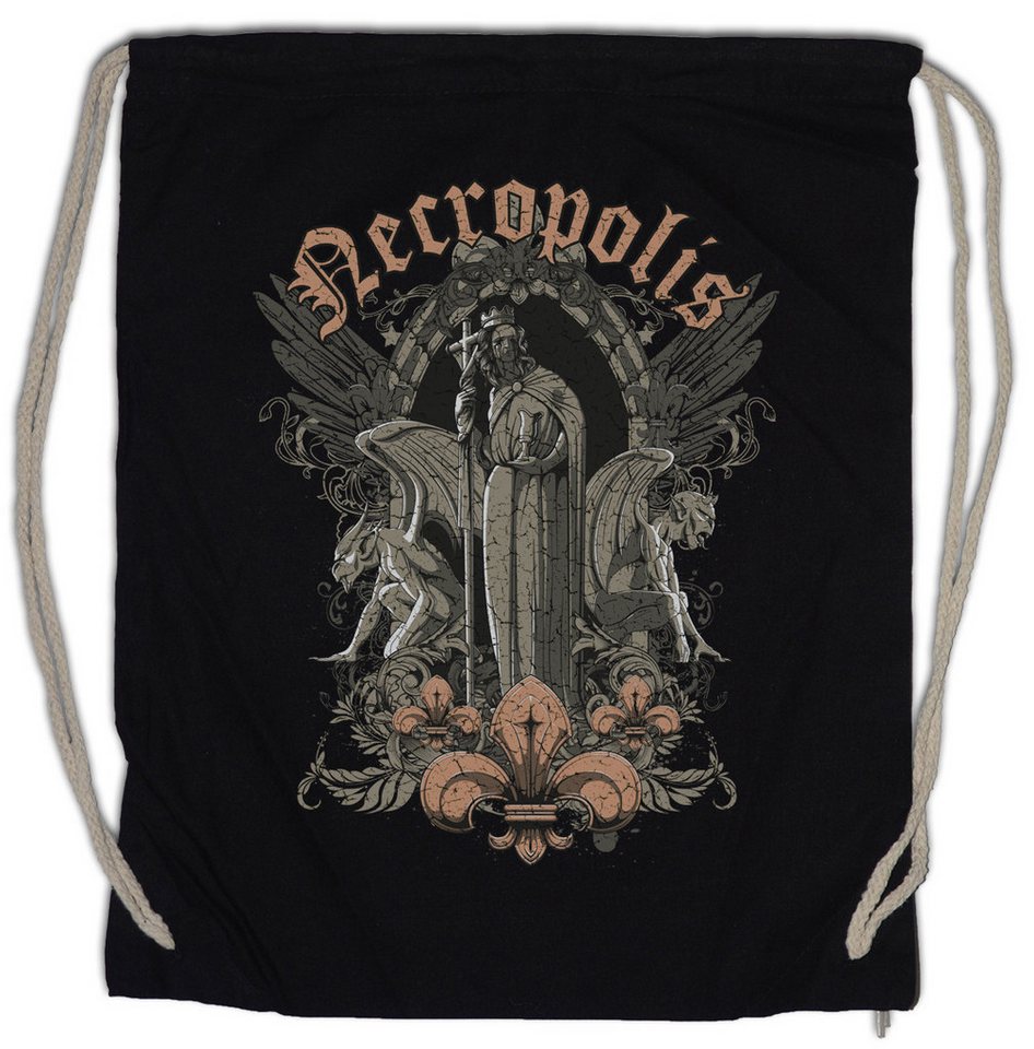 Urban Backwoods Turnbeutel Necropolis Turnbeutel Nekropole Zombie Zombies The Dead Cemetery (1-tlg), Friedhof City Walking Living von Urban Backwoods