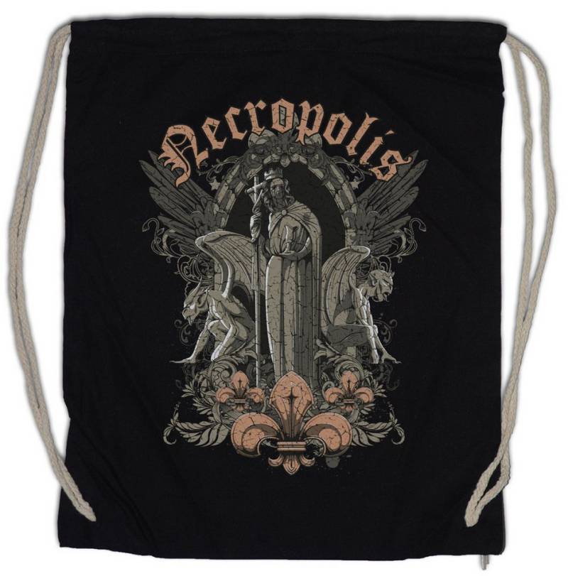 Urban Backwoods Turnbeutel Necropolis Turnbeutel Nekropole Zombie Zombies The Dead Cemetery (1-tlg), Friedhof City Walking Living von Urban Backwoods