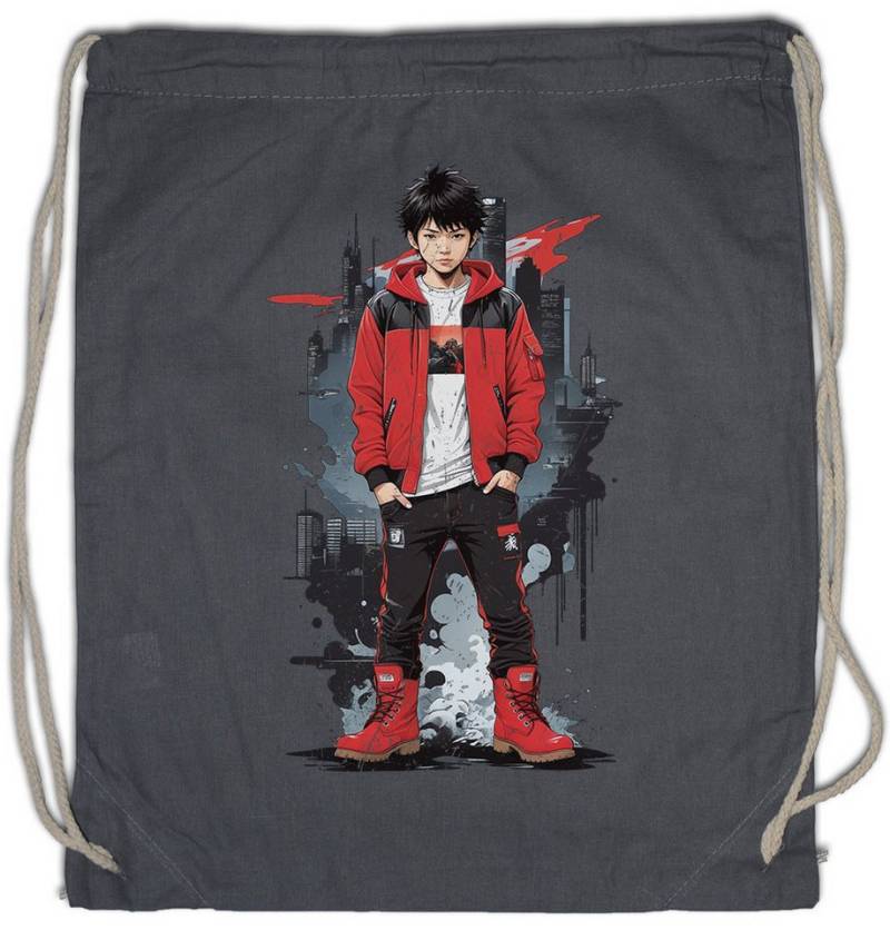 Urban Backwoods Turnbeutel Neo-Tokyo Biker Turnbeutel Kaneda Anime Shotaro Akira Cyberpunk Tokyo (1-tlg), Neo Tetsuo Shima Manga von Urban Backwoods