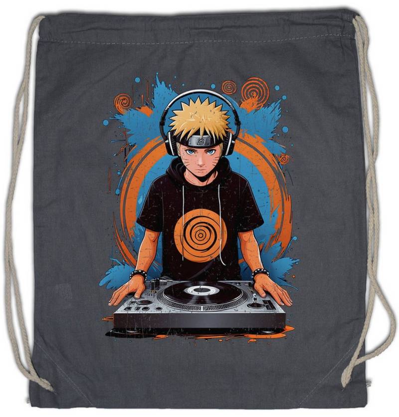Urban Backwoods Turnbeutel Ninja DJ Turnbeutel Shinobi System Anime Naruto Music Musik Dattebayo (1-tlg), Sakura Haruno Anime Sasuke von Urban Backwoods