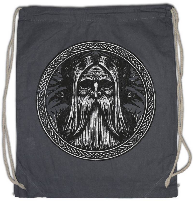 Urban Backwoods Turnbeutel Odhin Knot Circle Turnbeutel Runen Vikings Runes Walhalla Odin Thor (1-tlg), Norse Vikings Tyr Midgard von Urban Backwoods