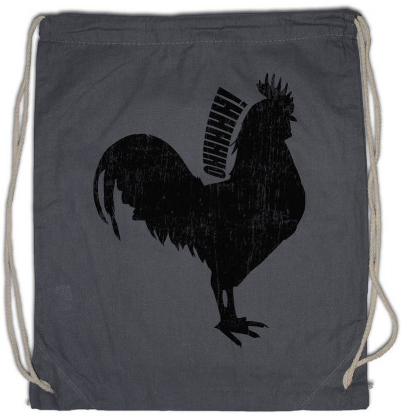 Urban Backwoods Turnbeutel Oh Cock Turnbeutel Cocky Hahn Kikeriki Stolz Arrogant Stolz Proud (1-tlg), Pride Man Men Boy von Urban Backwoods
