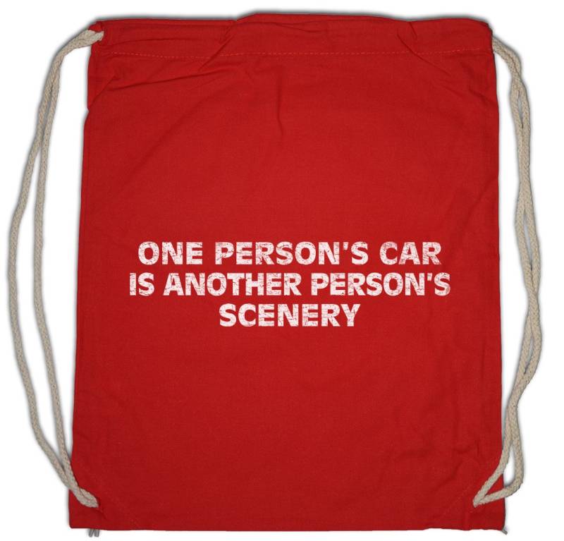 Urban Backwoods Turnbeutel One Person's Car Turnbeutel Race Racing Car Auto Driver Racer Biker (1-tlg), Petrol Head Fun Engine von Urban Backwoods