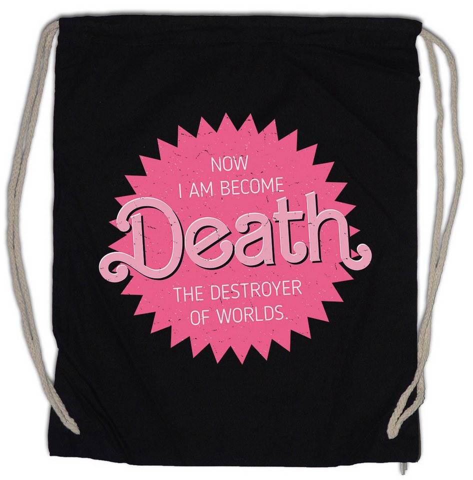 Urban Backwoods Turnbeutel Oppenheimer Now I Am Become Death Turnbeutel Manhattan Project (1-tlg), Atombombe Nuklear Movie Film von Urban Backwoods