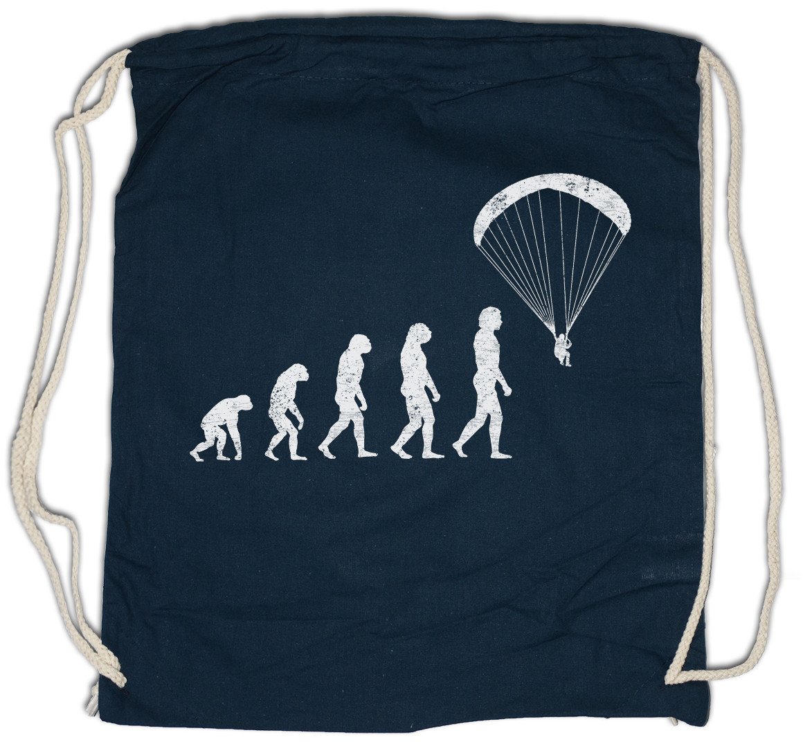 Urban Backwoods Turnbeutel Paragliding Evolution Turnbeutel Charles Sport Darwin Fallschirm (1-tlg), Springen Fallschirmspringer Paraglider Sport von Urban Backwoods