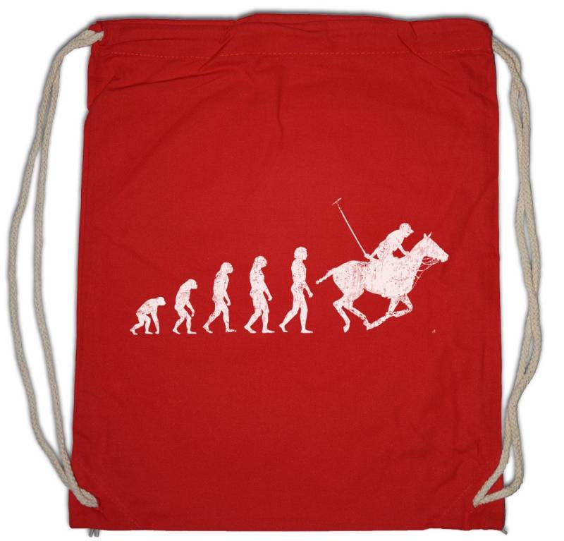 Urban Backwoods Turnbeutel Polo Evolution Turnbeutel Player Game Sport Sports Coach Training (1-tlg), Trainer Spieler Player Pferd von Urban Backwoods