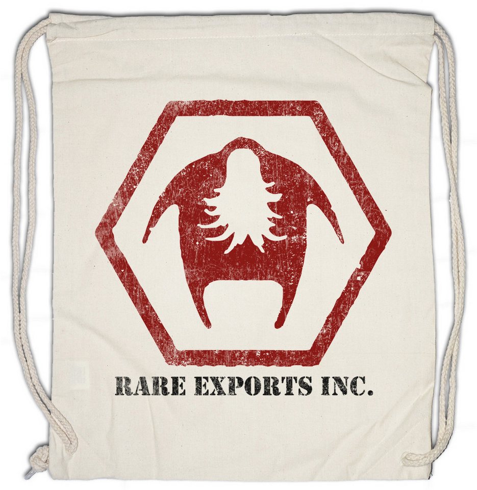 Urban Backwoods Turnbeutel Rare Exports Turnbeutel Sign Inc Corporation Logo Movie Alien Corp (1-tlg), Firmenlogo Symbol Film Kult von Urban Backwoods