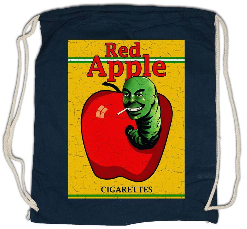 Urban Backwoods Turnbeutel Red Apple Cigarettes Turnbeutel Fiction Zigaretten Bill Brand Kill (1-tlg), Pulp Movie Tarantino Film von Urban Backwoods