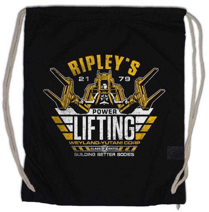 Urban Backwoods Turnbeutel Ripley's Power Lifting Turnbeutel Prometheus USCSS Nostromo Alien (1-tlg), Weyland Logo Corp Corporation von Urban Backwoods