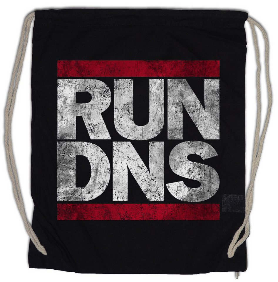 Urban Backwoods Turnbeutel Run Dns Turnbeutel Domain Name System Informatik Informatiker Server (1-tlg), Gamer Admin Computer von Urban Backwoods
