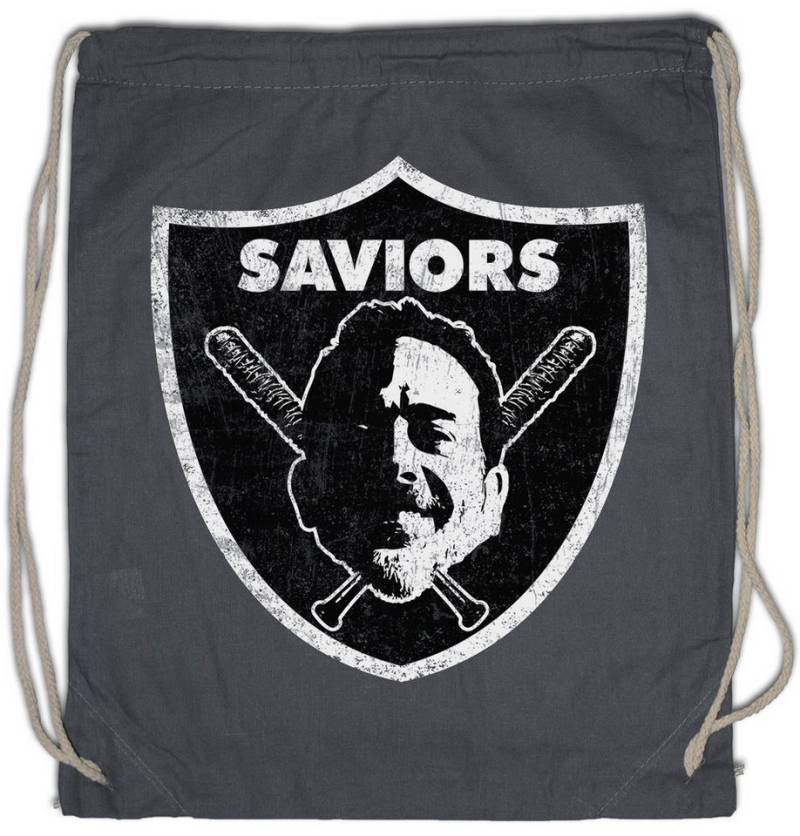 Urban Backwoods Turnbeutel Saviors Logo Turnbeutel Negan Lucille Baseball Walking (1-tlg), Baseballschläger Dead Bat Quote von Urban Backwoods