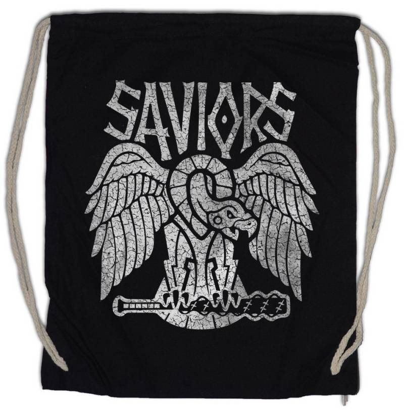 Urban Backwoods Turnbeutel Saviors Patch Turnbeutel Negan Lucille Baseball Baseballschläger The (1-tlg), Series Walking Gang Bande von Urban Backwoods