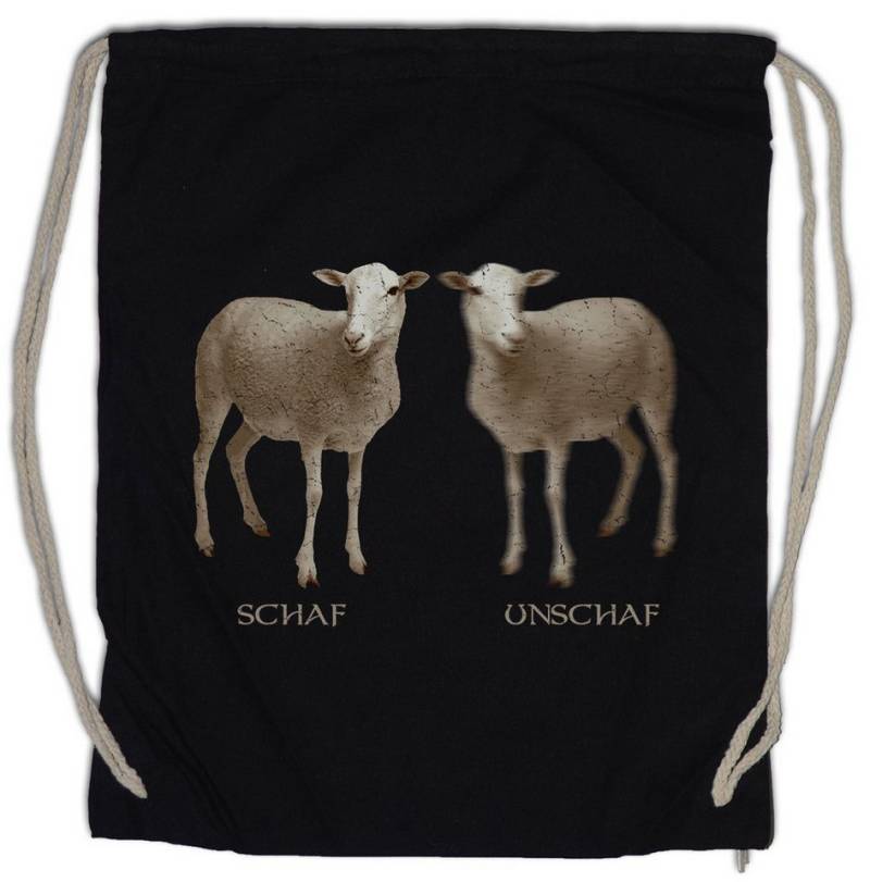 Urban Backwoods Turnbeutel Schaf Unschaf Turnbeutel Fun Geschenk Bauer Züchter Sheep Wolle Humor (1-tlg), Witz Lustig Fun von Urban Backwoods