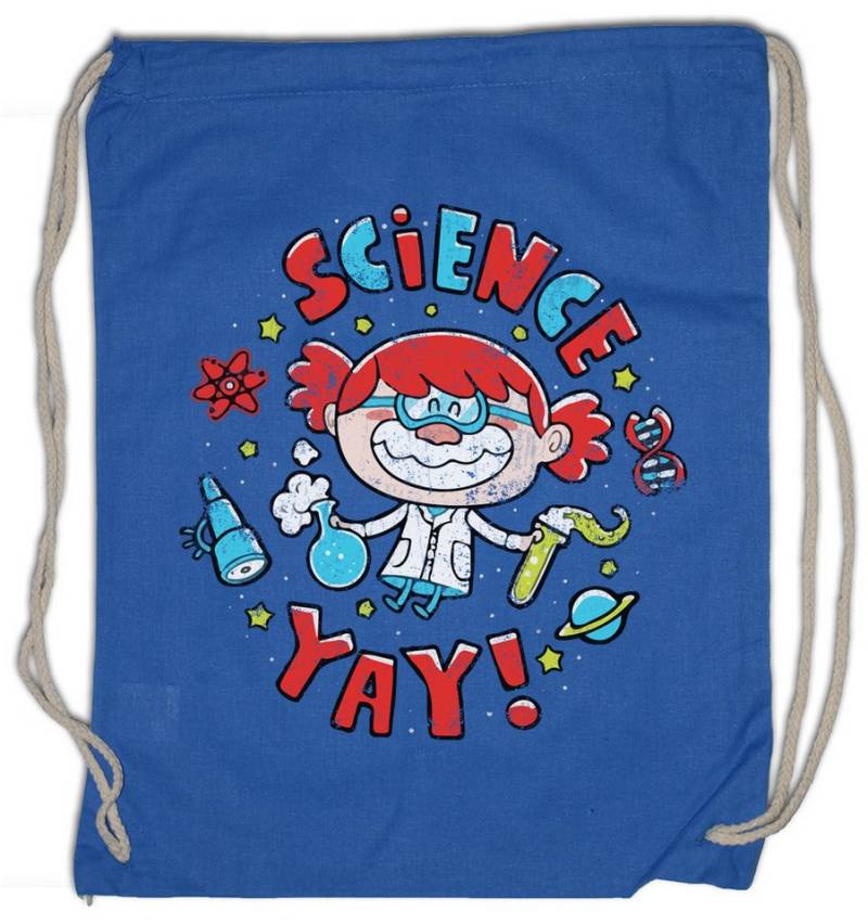 Urban Backwoods Turnbeutel Science Yay Turnbeutel Wissenschaft Wissenschaftler Naturwissenschaft (1-tlg), Physik Lehrer Professor Uni von Urban Backwoods